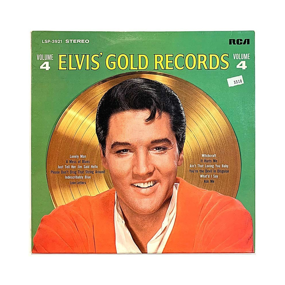 Elvis 1970 LSP-3921 Elvis’ gold records volume 4 Used LP