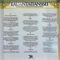 Fredi, Kirka, Markku Aro, Eino Grön ym. 1976 VPS 9251-9258 Lauantaitanssit 8LP Used LP