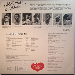 Walli Hasse & Asamaan: Modern Mbalax  kansi EX levy EX Käytetty LP