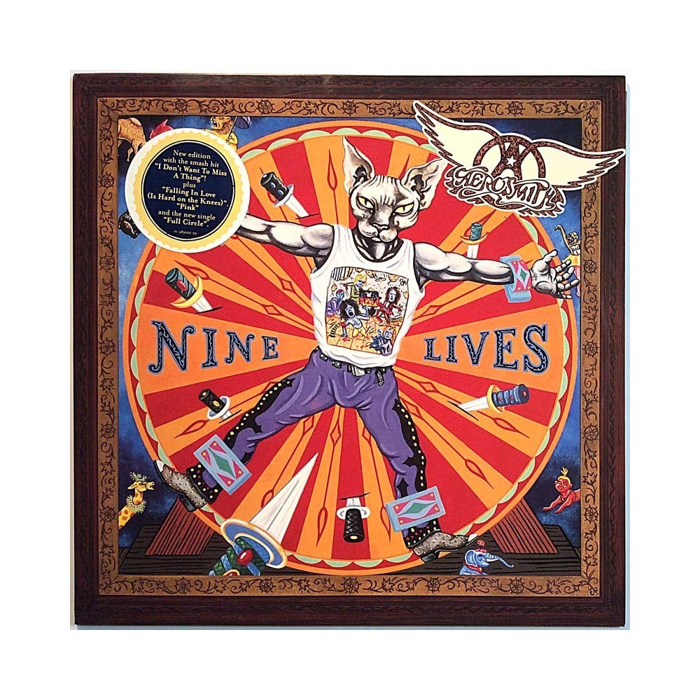 Aerosmith 1998 COL 485020 1 Nine Lives 2LP Begagnat LP