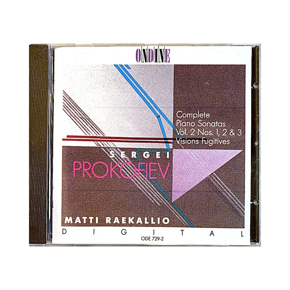 Prokofiev Sergei, Matti Raekallio: Complete Paino Sonatas Vol.2  kansi EX levy EX Käytetty CD