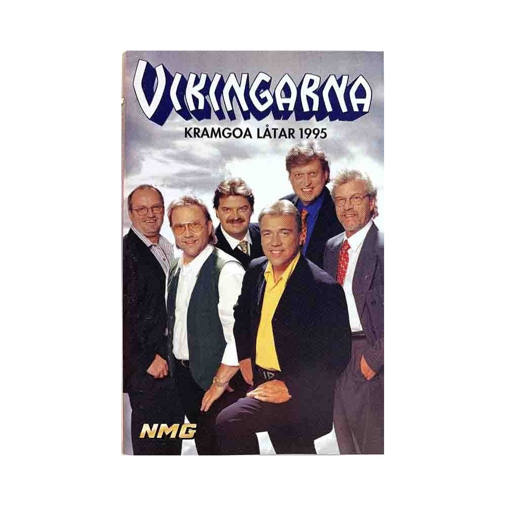 Vikingarna: Kramgoa låtar 1995 kansipaperi EX , musiikkikasetin kunto EX Kasetti