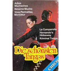 Cover atists: Die schönsten Tangos kansipaperi  , musiikkikasetin kunto  Kasetti