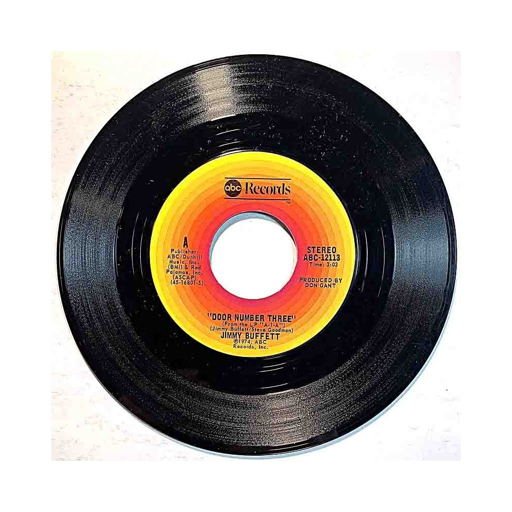Buffett Jimmy 1974 ABC-12113 Door number three / Dallas second hand single