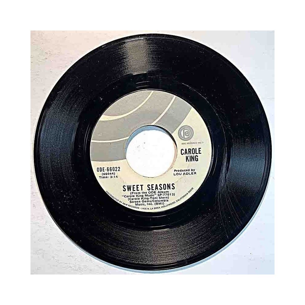 King Carole 1972 ODE-66022 Sweet seasons / Pocket money second hand single