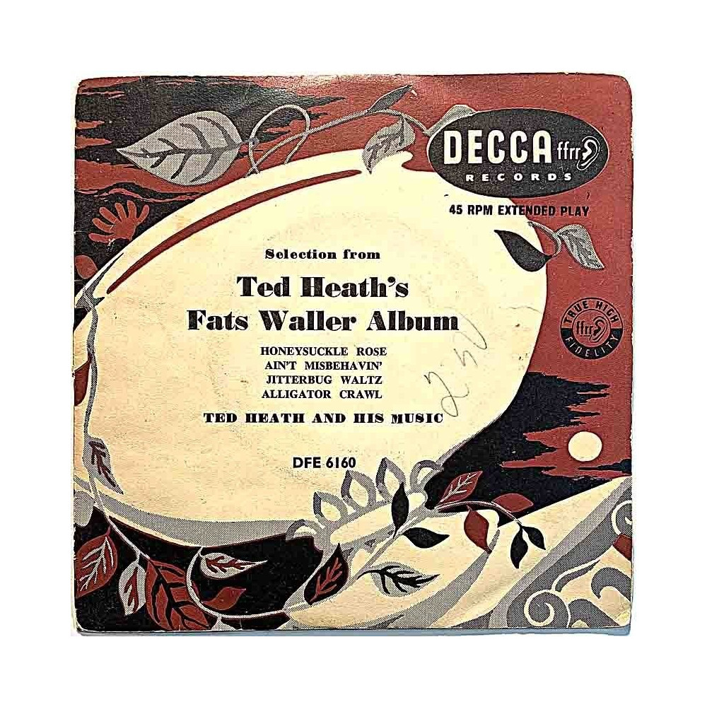 Ted Heath and his music 1954 DFE.6160 Fats Waller Album EP second hand single