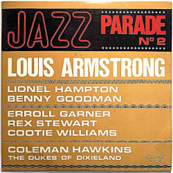 Dukes of Dixieland, Erroll Garner ym.: Jazz Parade No2 EP  kansi VG+ levy VG+ käytetty vinyylisingle PS