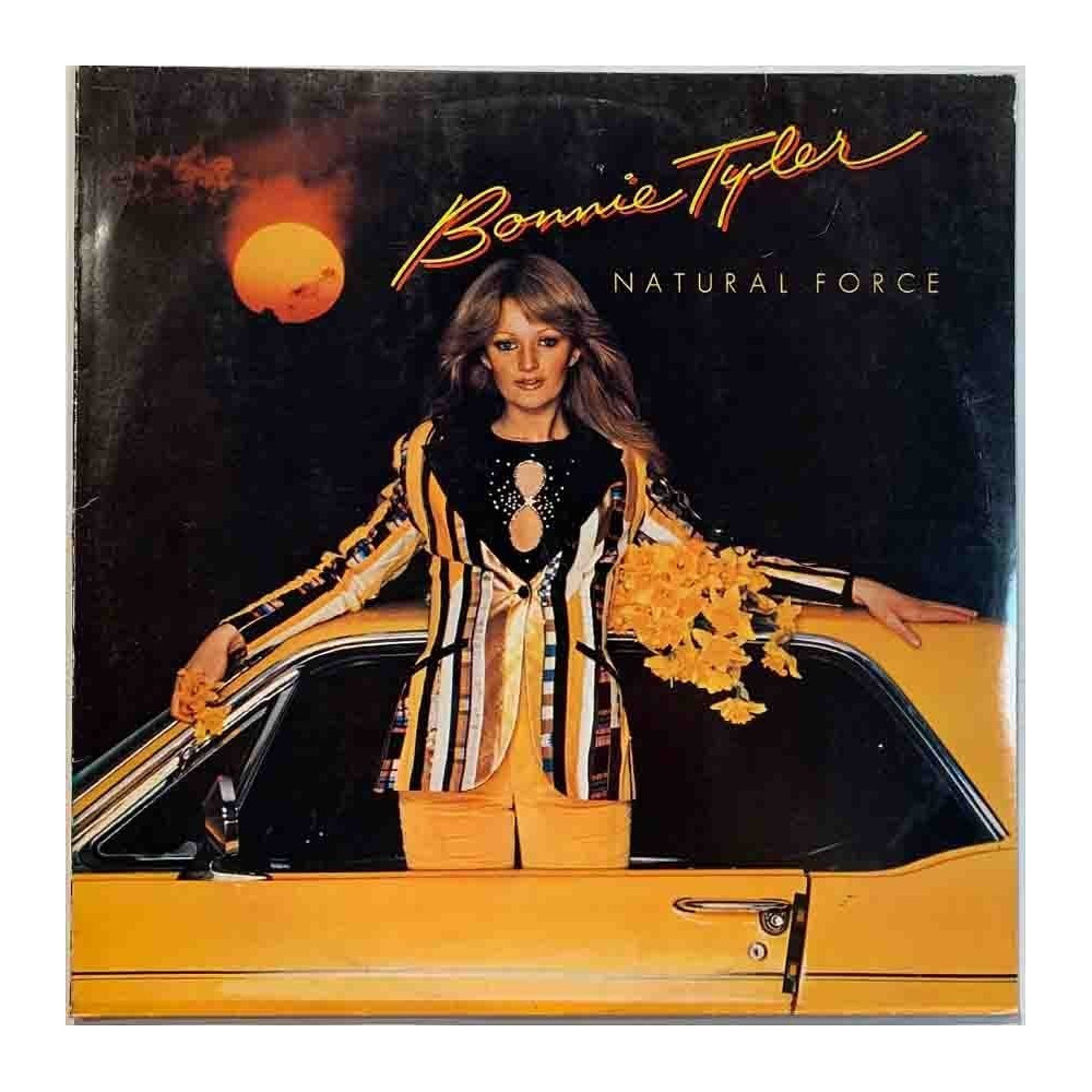 Tyler Bonnie: Natural Force  kansi EX- levy EX Käytetty LP