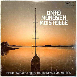 Taipale, Esko Rahkonen, Eija Merilä 1972 SLP 564 Unto Monosen muistolle Used LP