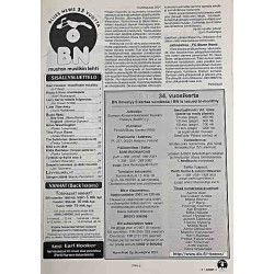 Blues News 2001 N:o 188 Earl Hooker, Motown memories begagnade magazine