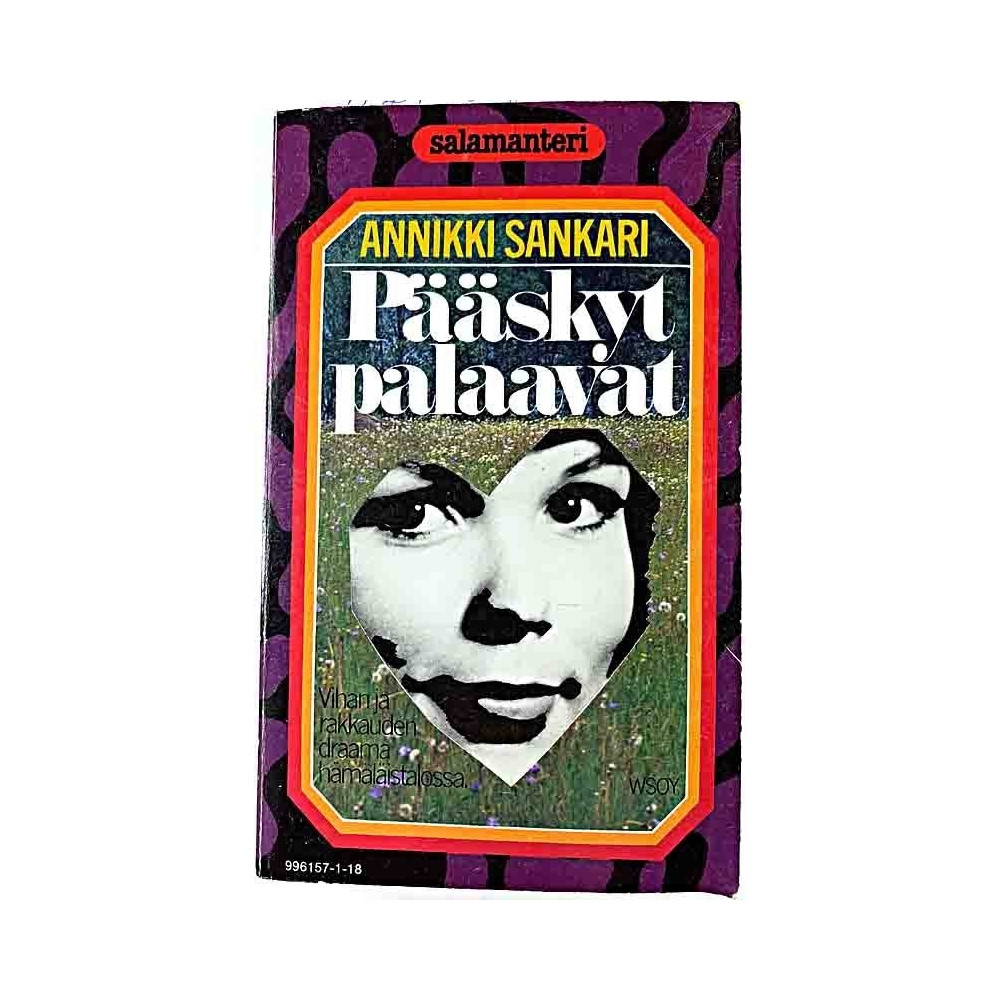Pääskyt palaavat 1949/1981 951-0-10640-2 Annikki Sankari, Salamanteri sarja 7.painos begagnade magazine
