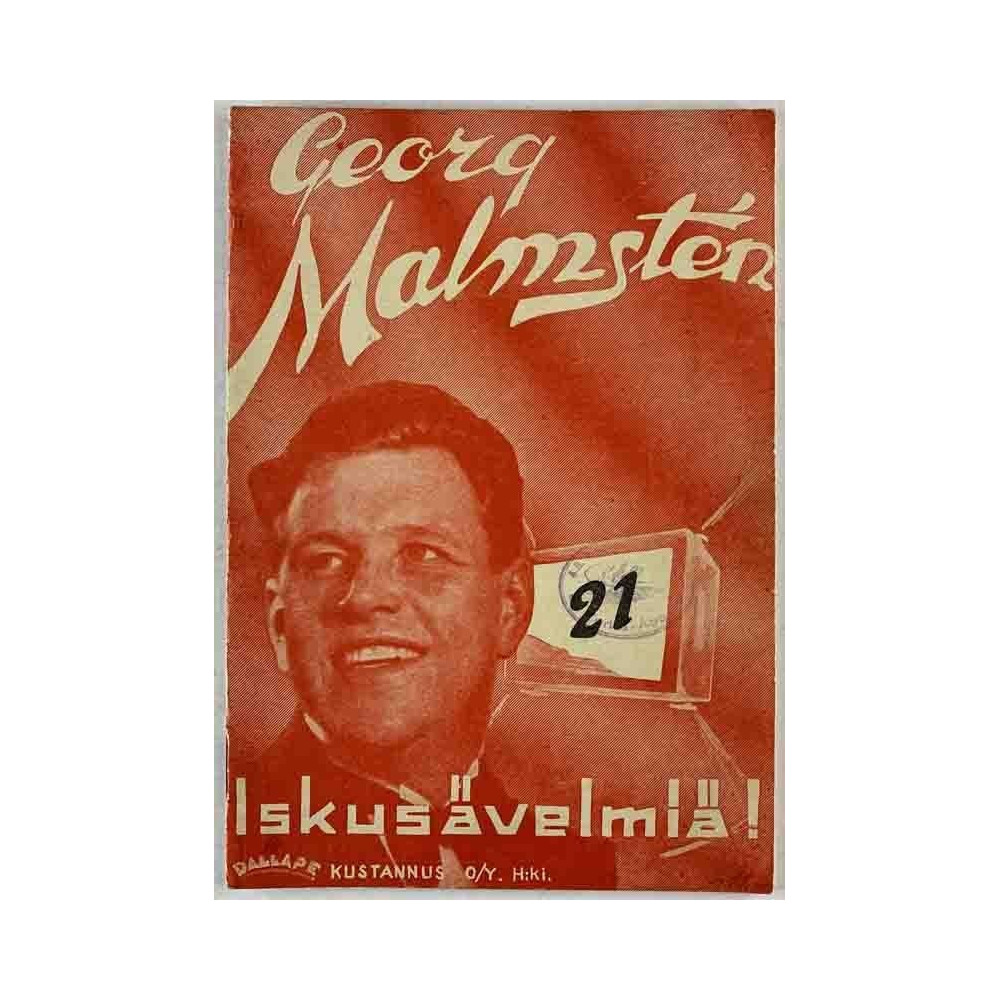 Malmsten Georg 1941 21 Iskusävelmiä! 21 aikakauslehti