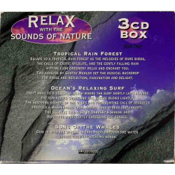 Relax with sounds of Nature 1997 SDN 2691 Whales / Ocean’s / Rain Forest 3CD Used CD