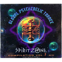 Spacefish, SBK, Alegria, Noosphere... 2001 SPIRIT ZONE 098 Global Psychedelic Trance Vol. 7 2CD CD Begagnat