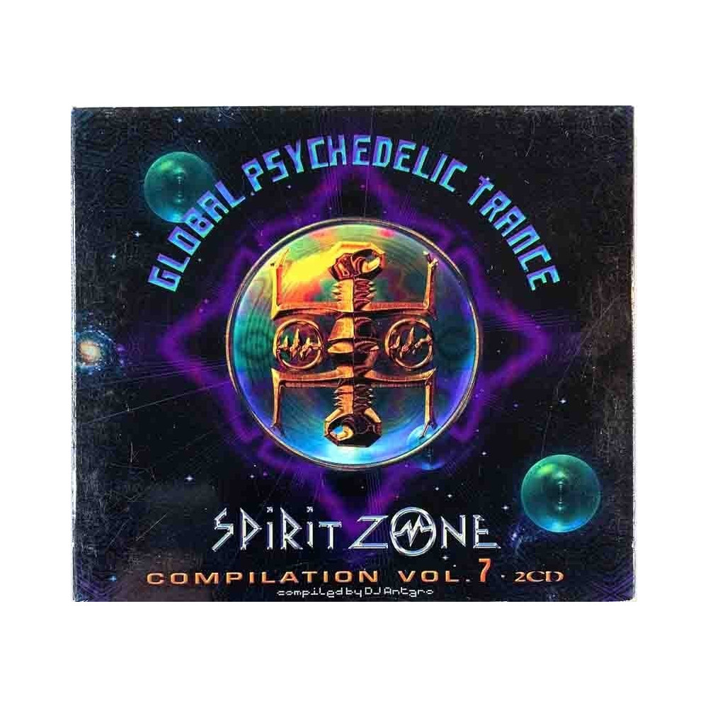 Spacefish, SBK, Alegria, Noosphere... 2001 SPIRIT ZONE 098 Global Psychedelic Trance Vol. 7 2CD CD Begagnat