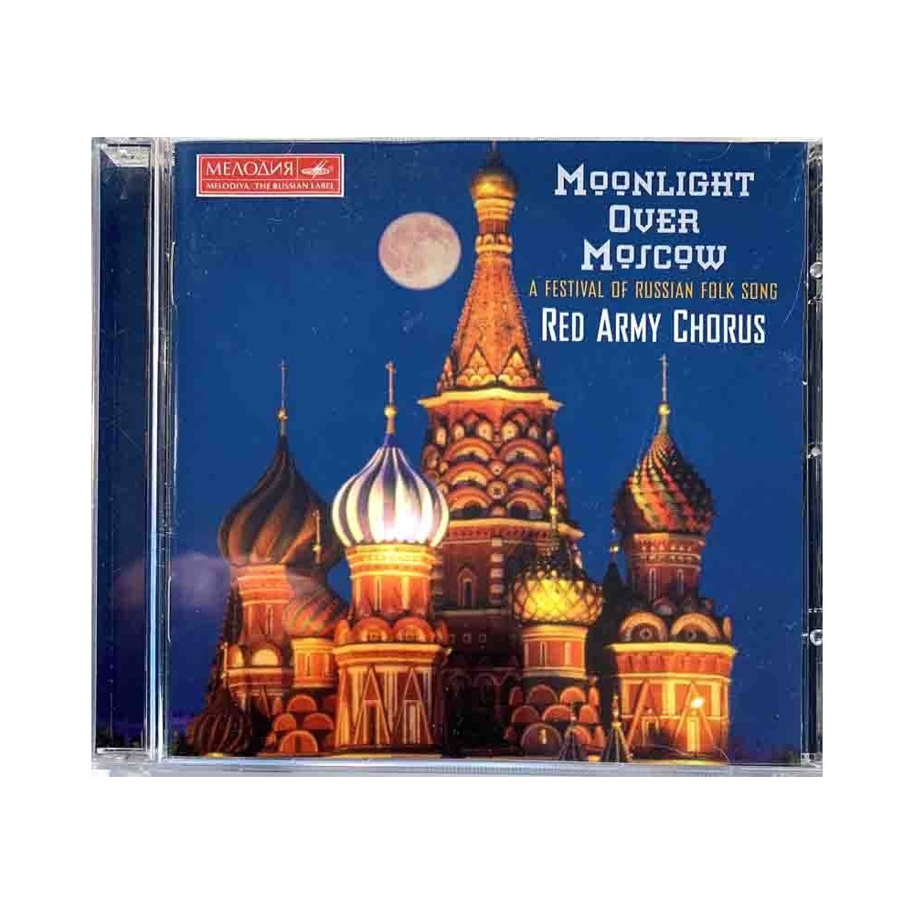 Red Army Chorus: Moonlight over Moscow  kansi EX levy EX Käytetty CD