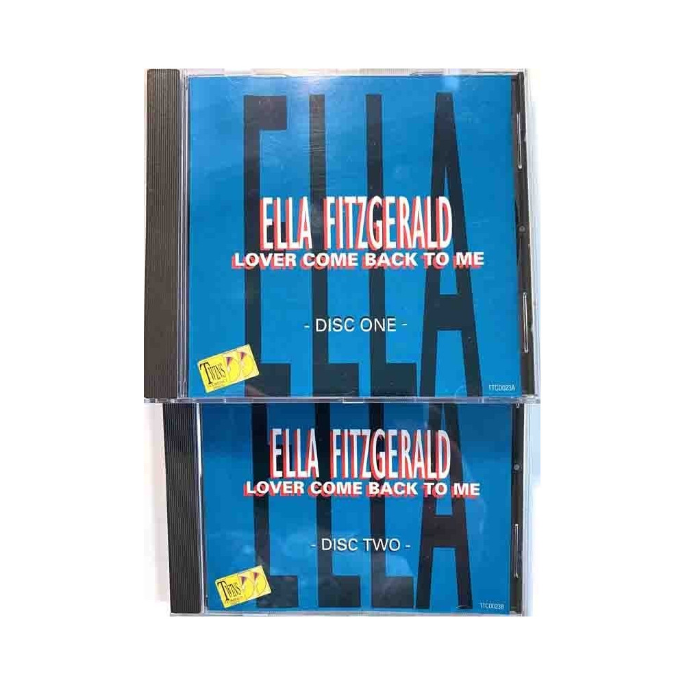 Fitzgerald Ella: Lover come back to me 2CD  kansi EX levy EX Käytetty CD