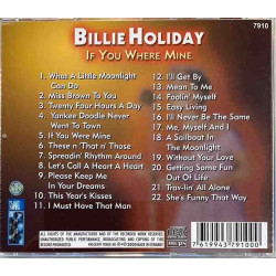 Holiday Billie 2005 7910 If you where mine Used CD