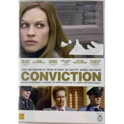 DVD - Elokuva: Conviction  kansi EX levy EX- Käytetty DVD