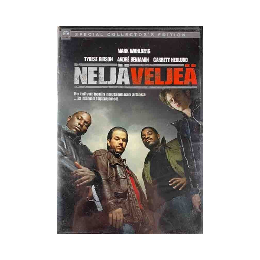 DVD - Elokuva: Neljä veljeä  kansi EX levy VG+ Käytetty DVD