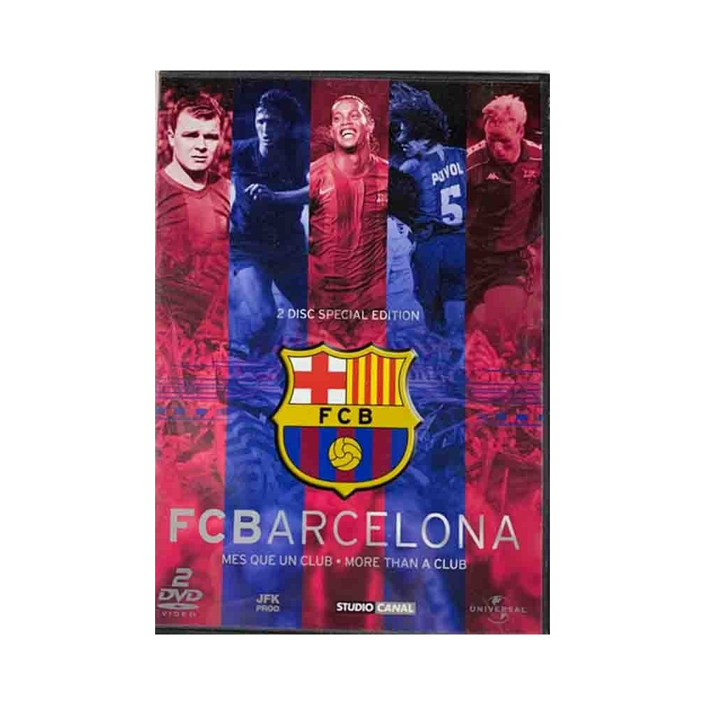DVD - Elokuva 2006  FC Barcelona more than a club 2DVD DVD Begagnat