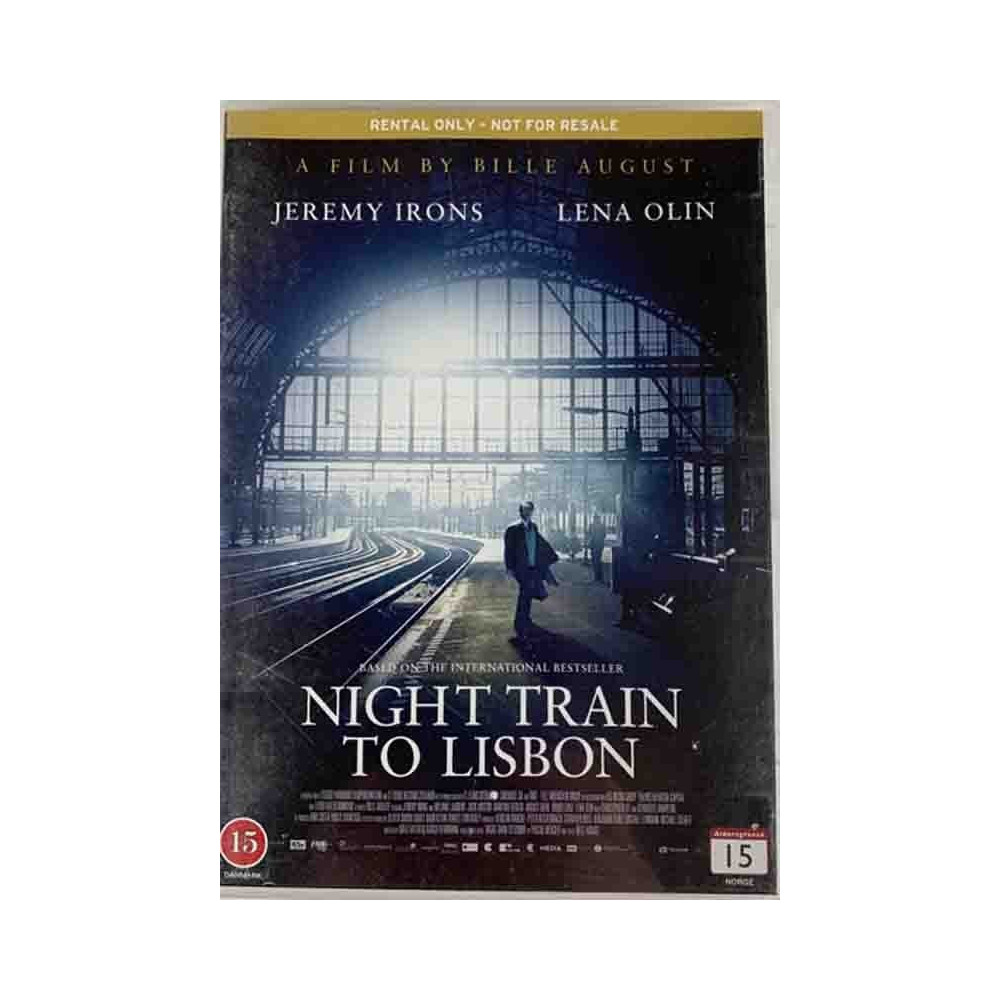 DVD - Elokuva 2014  Night train to Lisbon - EI SUOMITEKSTITYSTÄ DVD Begagnat