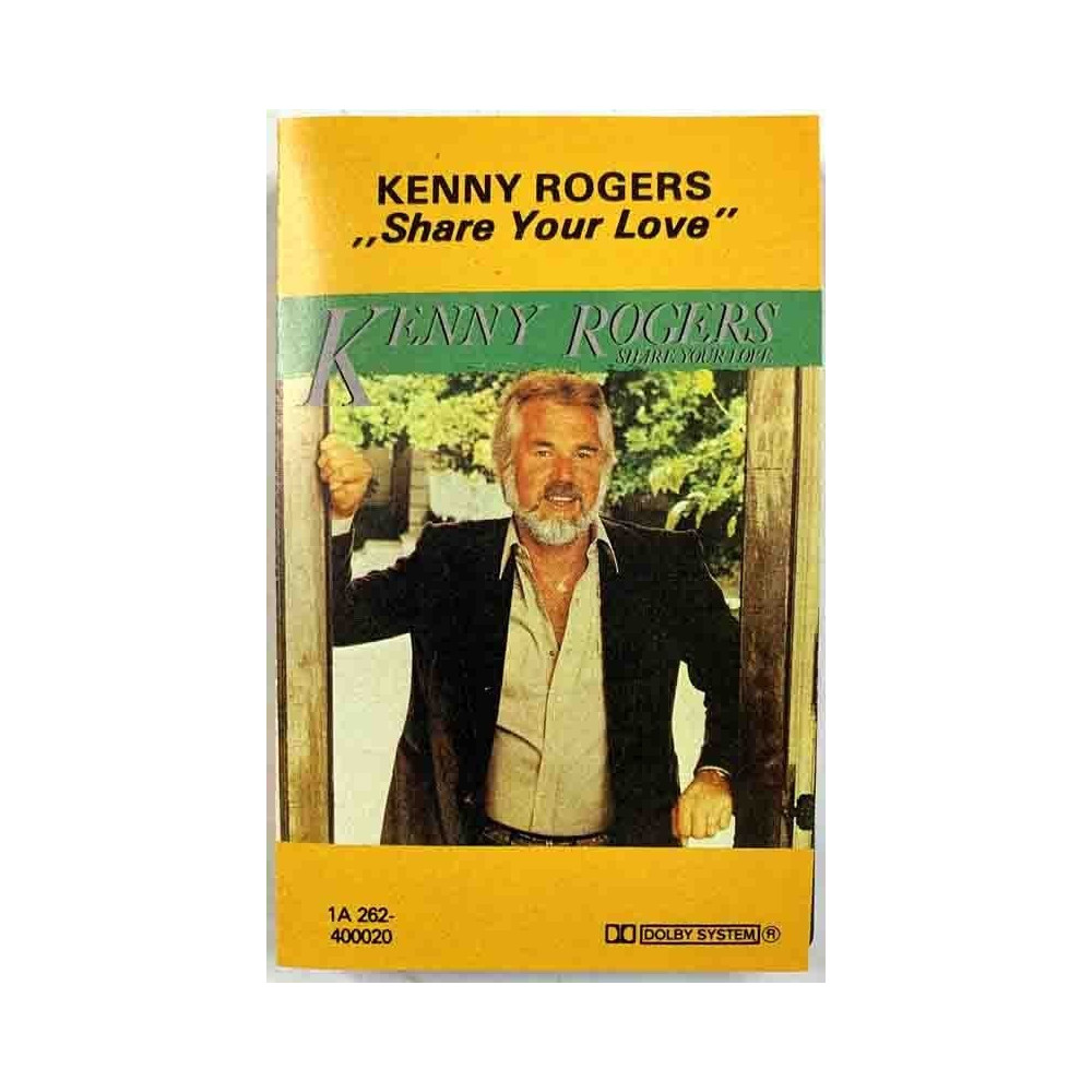 Rogers Kenny 1981 1A 262-400020 Share Your Love c musikkassett