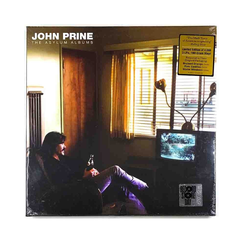Prine John : The Asylum Albums 3LP box - uusi LP