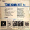 Fredi, Irwin, Markus, Markku Aro ym. 1970 RILP 7079 Toivekosnsertti 41 Used LP