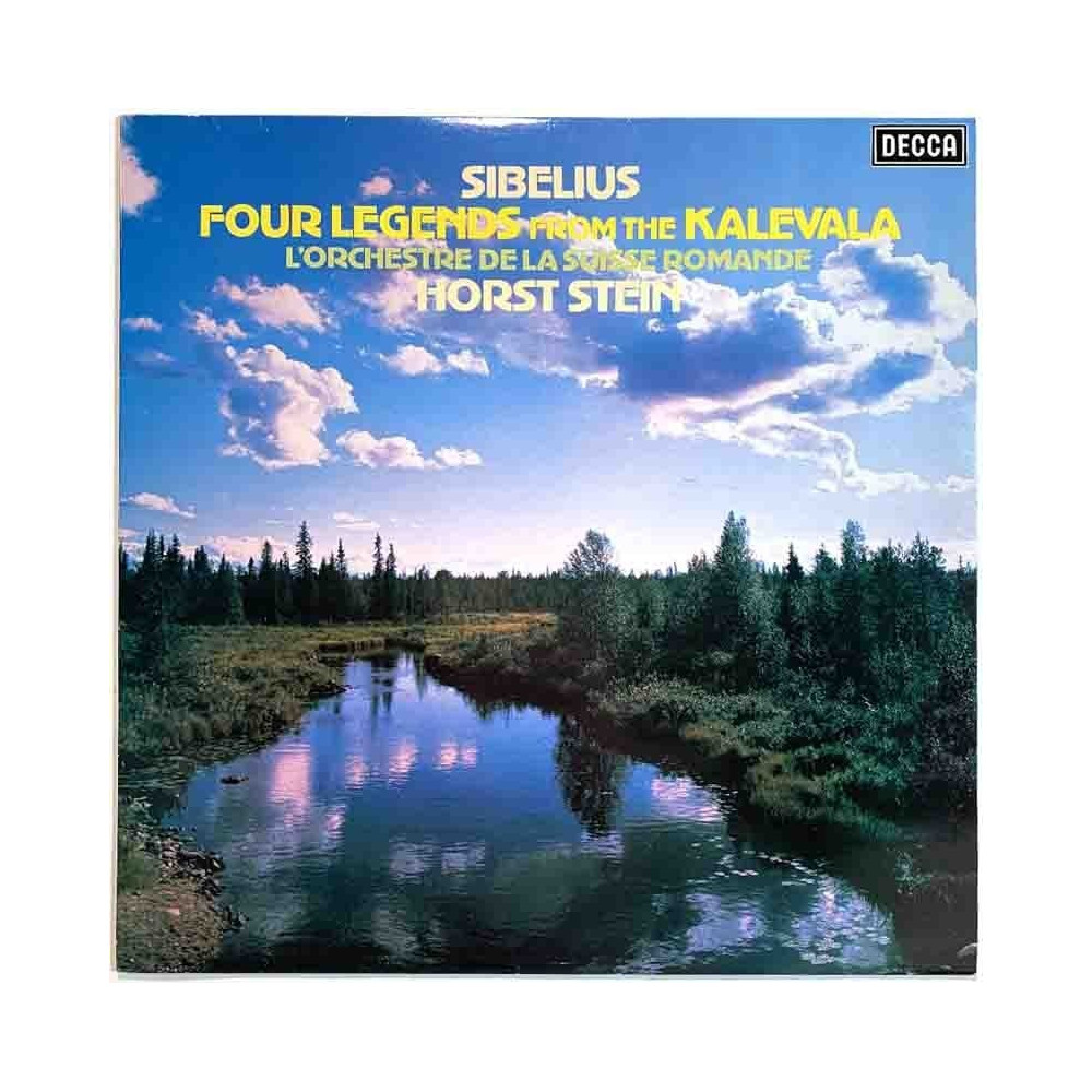 Sibelius - Horst Stein: Four legends from Kalevala  kansi EX levy EX Käytetty LP