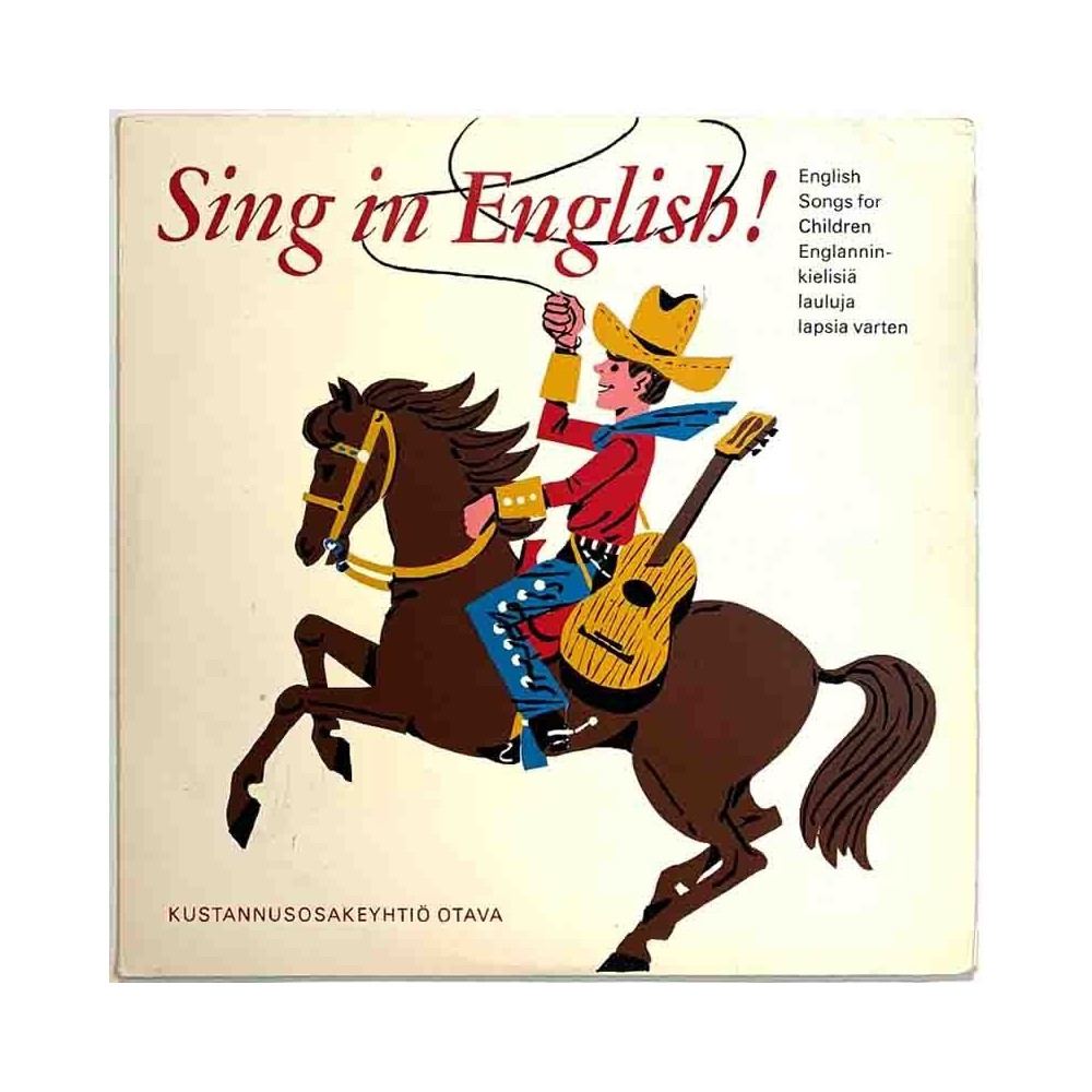 Ahti Sonninen - Diana Webster 1965 OTA-LP 33 Sing in English! Used LP