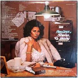 Soundtrack music: Barbara Mason: Pam Grier is Sheba, Baby  kansi VG+ levy EX- Käytetty LP