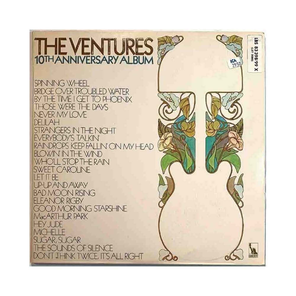 Ventures 1970 LBS 83398/99 X 10th anniversary album 2LP Used LP