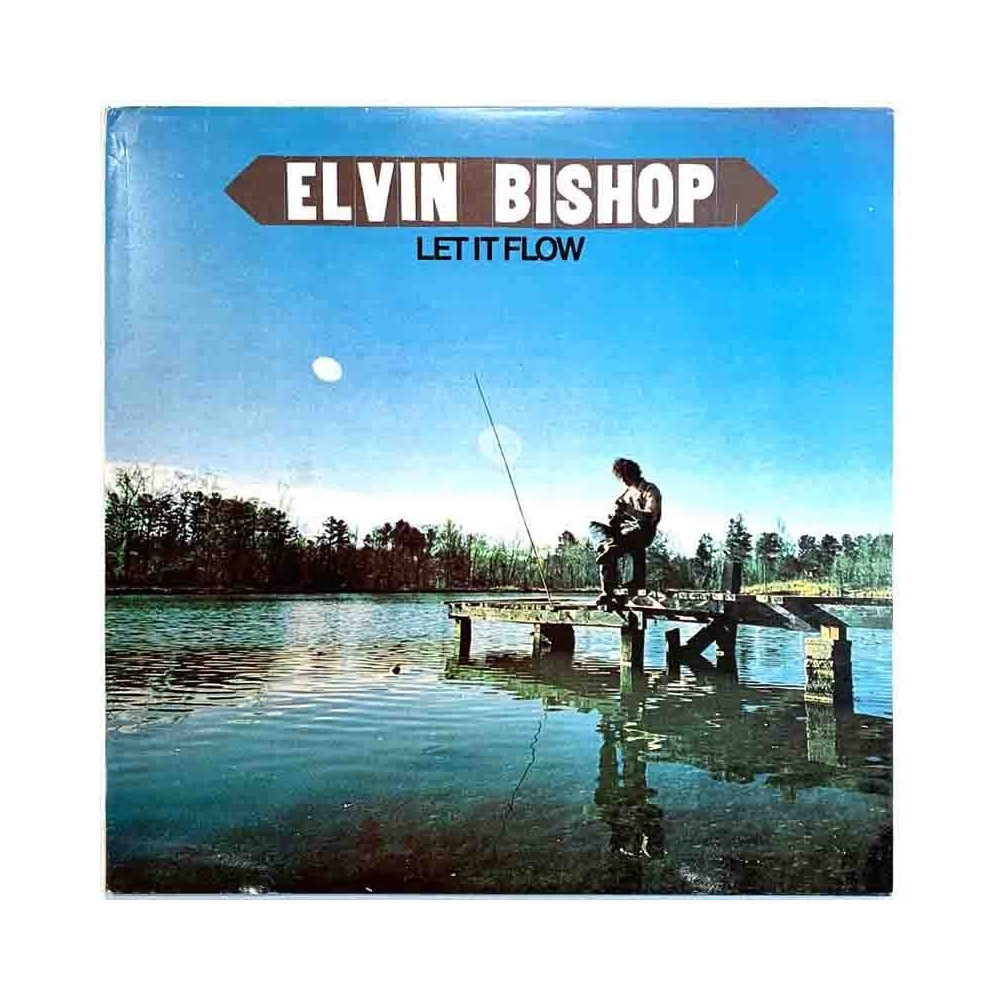 Bishop Elvin: Let it flow  kansi VG+ levy EX- Käytetty LP