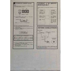 JVC colour TV 1990’s C-140HM-IB-A Instruction Book C-140HM Painotuote