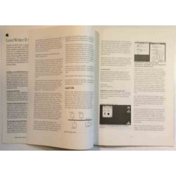 Macintosh 1988  Tietoliikennekäsikirja Printed matter