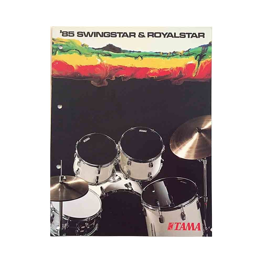 Tama Drums 1984 DEC84053-100.000 ‘85 Swingstar & Royalstar Painotuote