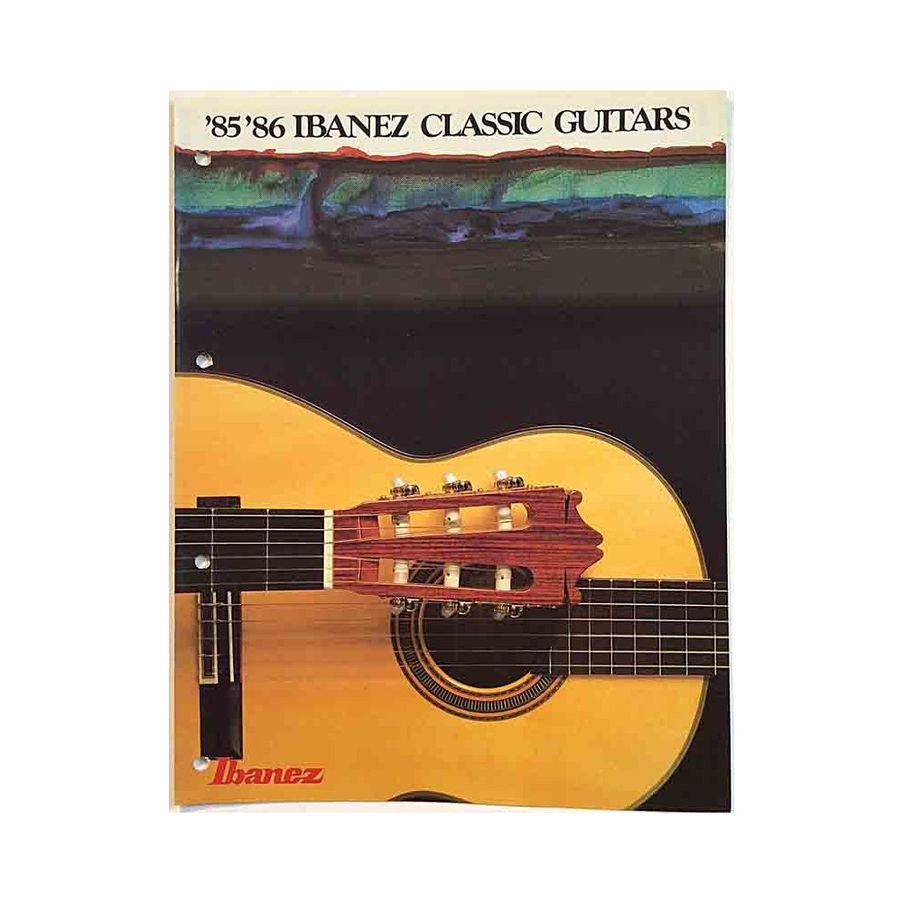 Ibanez Classic Guitars 1984 NOV84049-36000 Andorra Conservatory series ym. Trycksaker