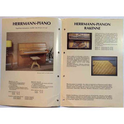 Hermann-Piano 1980’s  Hyvä Saksalainen Alexander Painotuote