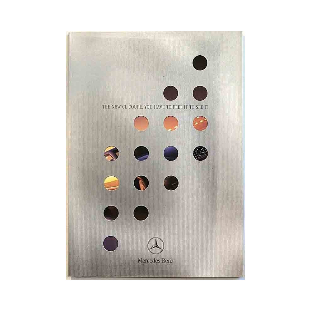 Mercedes-Benz 2000 VP/KW 6701 New CL Coupe. You have to feel it to see it Printed matter