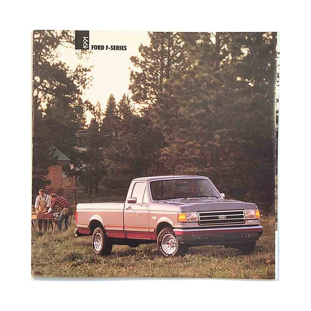 Ford F-Series 1991 FDT-9103 1991 brochure Painotuote