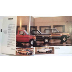 Ford F-Series 1991 FDT-9103 1991 brochure Painotuote