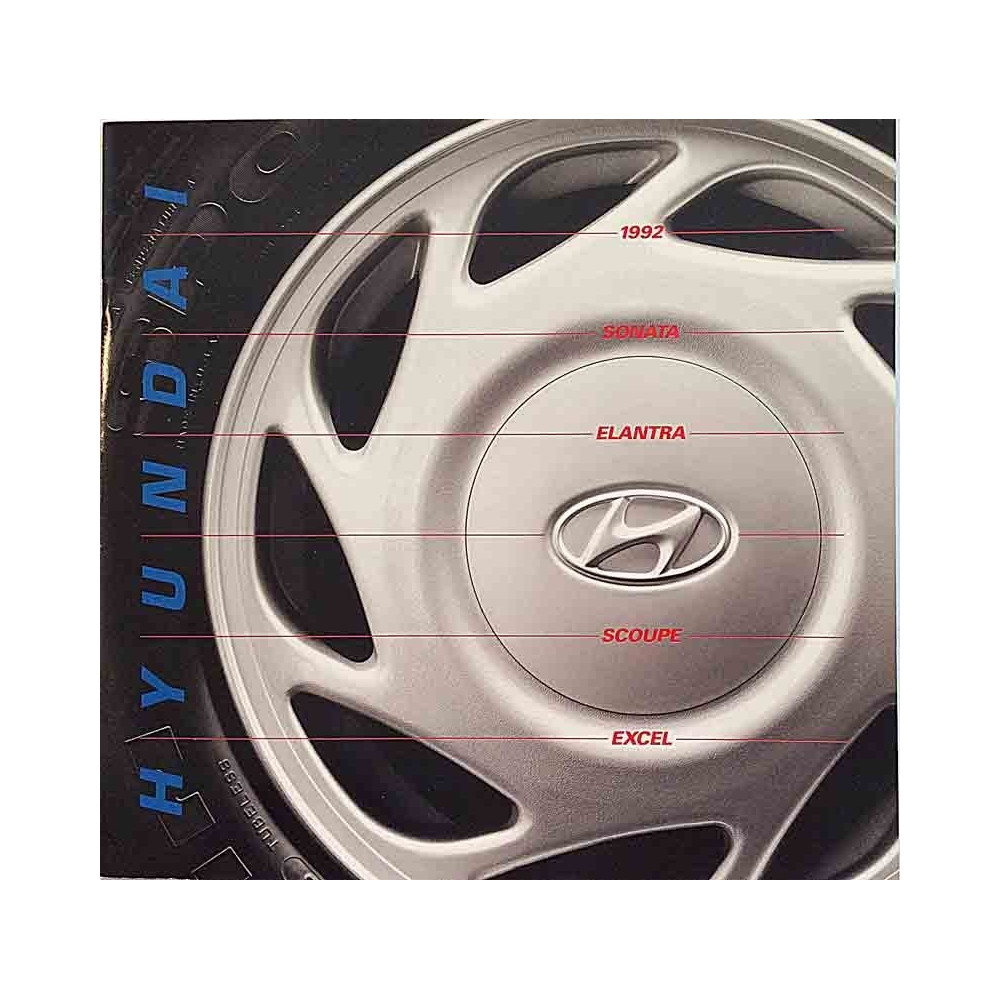 Hyundai 1991 NP 452-00020 Hyundai Yes, Hyundai. Painotuote