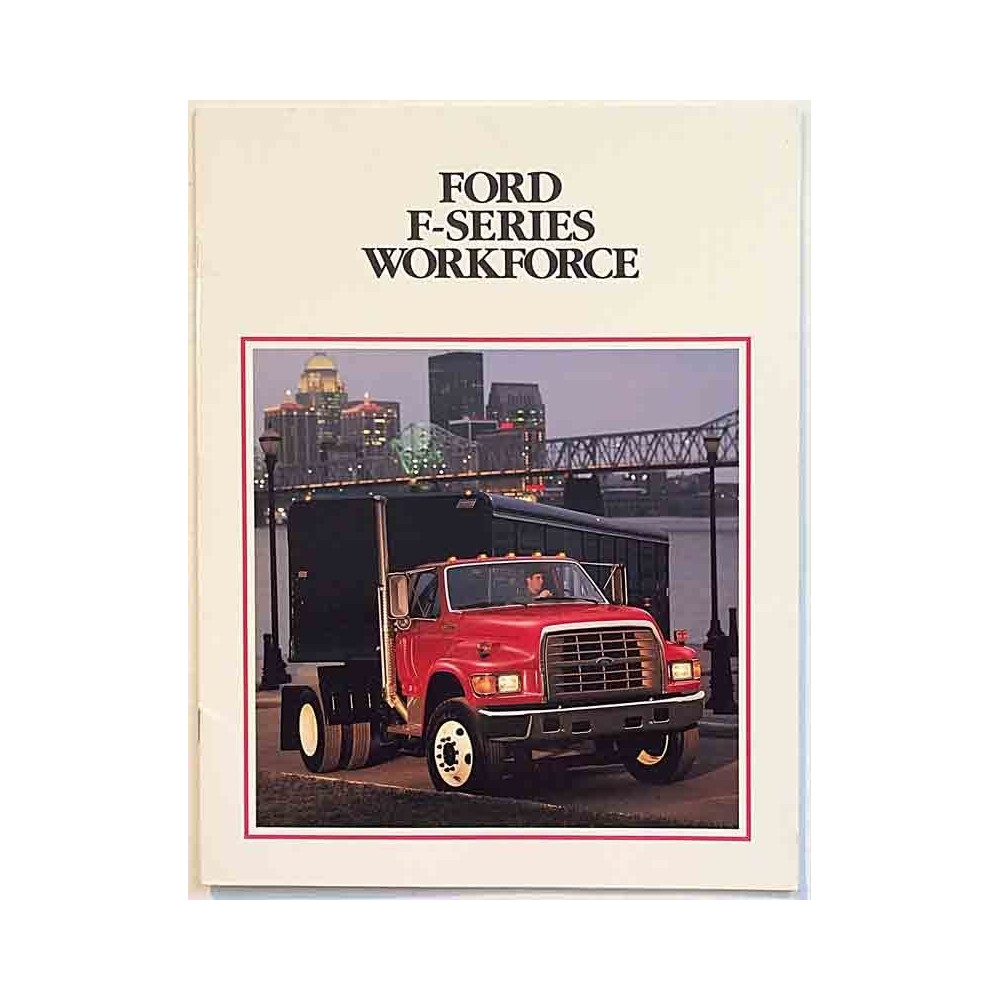 Ford F-Series Workforce 1994 2/94 Brochure Painotuote