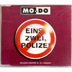 MO-DO 1994 ZYX 7292-8 Eins, zwei, polizai cd-maxi CD Begagnat