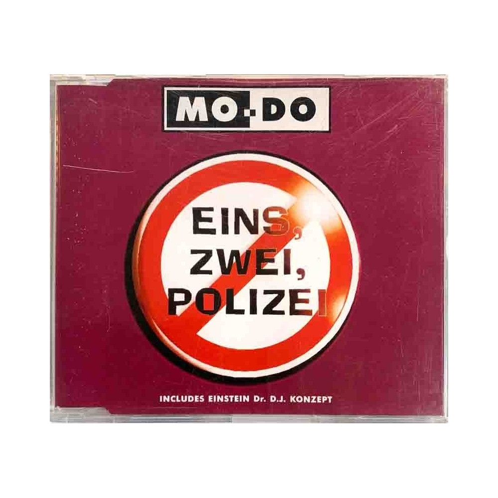 MO-DO 1994 ZYX 7292-8 Eins, zwei, polizai cd-maxi CD Begagnat