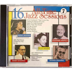 Gene Krupa, George Shearing ym 1989 ATM 032 16 all-time Jazz Sessions 7 Used CD