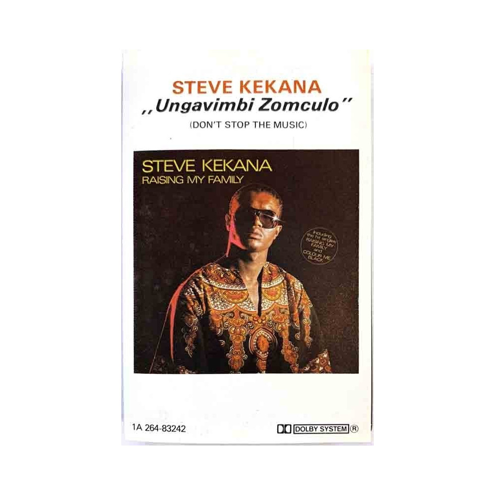 Kekana Steve 1981 1A 264-83242 Ungavimbi ezomculo (Don't stop the music) cassette