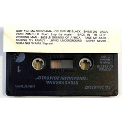 Kekana Steve 1981 1A 264-83242 Ungavimbi ezomculo (Don't stop the music) cassette