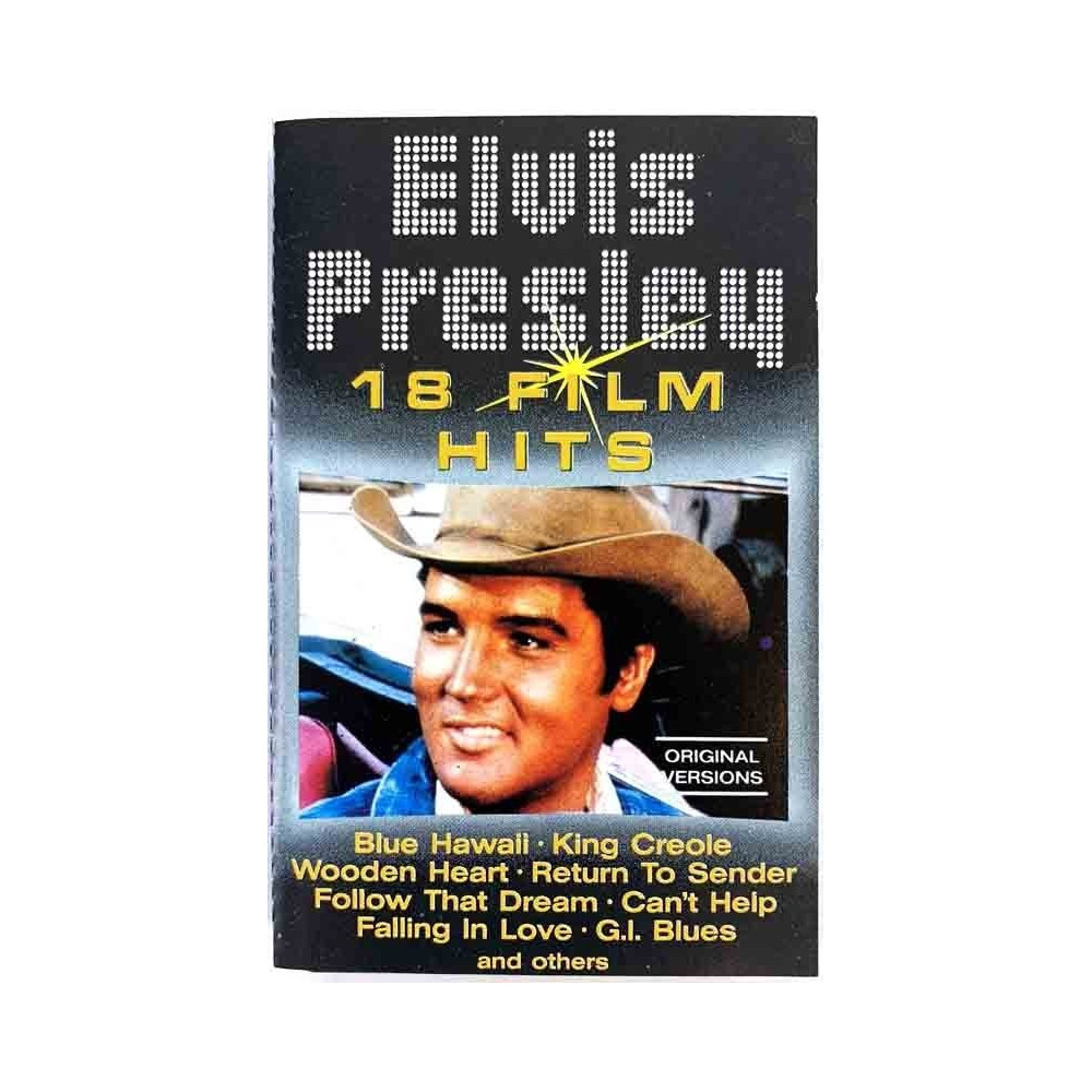 Elvis 1990’s 6187184 18 film hits kassett
